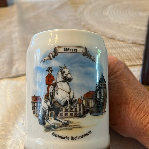 Wein Vintage China Mug, Made In Austria in EUC! - Picture 1 of 3